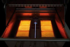 Napoleon Luxus Outdoor Küche Oasis 400 Mit Prestige Pro 825 Edelstahl Einbaugrill Ohne Vordefinierte Arbeitsplatte -Party-Bbq Napoleon Prestige PRO825 doppelte Sizzle Zone 1