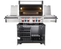 Napoleon Prestige Pro 500-3 Edelstahl Gasgrill Inkl. Drehspieß - Modell 2023 - SMART Deal Inkl. Grillfürst Grill Control -Party-Bbq Napoleon Prestige Pro 500 offen 02