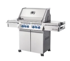 Napoleon Prestige Pro 500-3 Edelstahl Gasgrill Inkl. Drehspieß - Modell 2023 - SMART Deal Inkl. Grillfürst Grill Control -Party-Bbq Napoleon Prestige Pro 500 seitlich 02