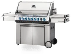 Napoleon Prestige Pro 665-3 Edelstahl Gasgrill Inkl. Drehspieß - Modell 2023 - SMART Deal Inkl. Grillfürst Grill Control Mit Companion Device Und Einstichthermometer -Party-Bbq Napoleon Prestige Pro 665 Edelstahl Gasgrill side