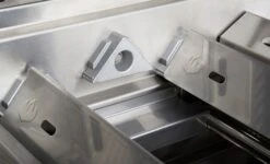 Napoleon Prestige Pro 665-3 Edelstahl Gasgrill Inkl. Drehspieß - X-DEAL Inkl. Napoleon TravelQ PRO285 Kompakt Gasgrill -Party-Bbq Napoleon Prestige Pro SearPlates Brennerabdeckung 02 3