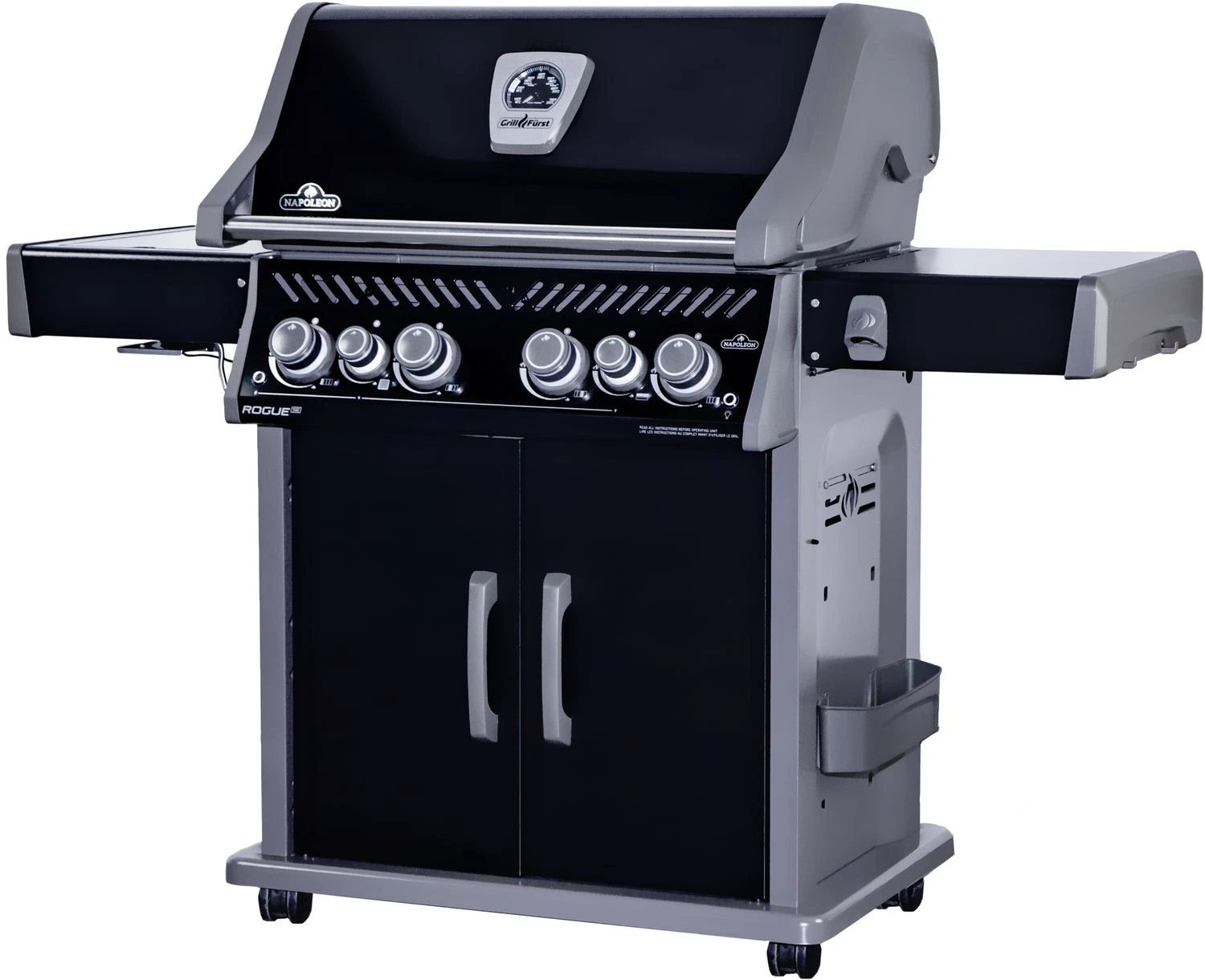 Napoleon Rogue SE 525 Gasgrill - All-black - Mit Sizzle Zone Und Heckbrenner - Grillfürst Edition Inkl. Grill Control Und Zubehörpaket - Smart Deal - Modell 2022 2 Napoleon Rogue SE 525 Gasgrill - All-black - Mit Sizzle Zone Und Heckbrenner - Grillfürst Edition Inkl. Grill Control Und Zubehörpaket - Smart Deal - Modell 2022 – Bild 2