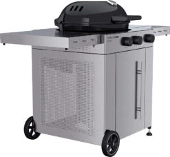 Outdoorchef Gas Kugelgrill Arosa 570 G Premium Steel Inkl. Seitenkocher -Party-Bbq Outdoorchef Arosa Premium Steel Kugelgrill