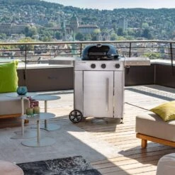 Outdoorchef Gas Kugelgrill Arosa 570 G Premium Steel Inkl. Seitenkocher -Party-Bbq Outdoorchef Arosa Premium Steel mood 2