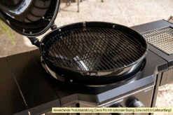 Outdoorchef Gas Kugelgrill: Davos 570 G Pro 13 Outdoorchef Gas Kugelgrill: Davos 570 G Pro -Party-Bbq Outdoorchef Davos 570 G Trichtersystem Deckelscharnier