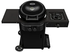 Outdoorchef Gas Kugelgrill Davos 570G Pro Mit Cooking Zone (Seitenkocher) & Abdeckhaube