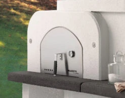 Palazzetti Grillkamin Bastia Mit Pizzaofen Inkl. Montagematerial -Party-Bbq Palazzetti Grillkamin Bastia Backofen Edelstahl