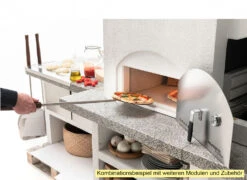 Palazzetti Grillkamin New Zealand 2 Mit Pizzaofen Inkl. Montagematerial -Party-Bbq Palazzetti New Zealand Backofen Detail