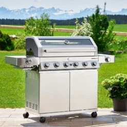 Rösle Edelstahl Gasgrill Videro G6-S VARIO+ - Limited Edition Modell 2023 - SMART Deal Inkl. Grillfürst Grill Control 22 Rösle Edelstahl Gasgrill Videro G6-S VARIO+ - Limited Edition Modell 2023 - SMART Deal Inkl. Grillfürst Grill Control -Party-Bbq Roesle Gasgrill Station Videro G6 S Edelstahl Mood 2