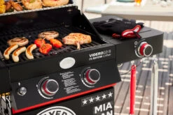 Rösle Videro G2-S VARIO+ Schwarz Gasgrill - FC Bayern Edition -Party-Bbq Roesle Videro G2 S FC Bayern Grill