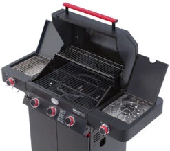 Rösle Videro G3-S VARIO+ Schwarz Gasgrill - FC Bayern Edition - Inkl. FC Bayern Abdeckhaube, Barbecue Grillzange Und Burgerpresse -Party-Bbq Roesle Videro G3 S FC Bayern Overview