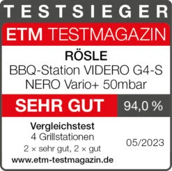 Rösle Gasgrill Videro G4-S Vario+ Nero Schwarz - Modell 2023 - X-DEAL Inkl. Abdeckhaube Und Grillplatte 19 Rösle Gasgrill Videro G4-S Vario+ Nero Schwarz - Modell 2023 - X-DEAL Inkl. Abdeckhaube Und Grillplatte -Party-Bbq Roesle Videro G4 S Nero Vario Testsieger Grillstationen 4