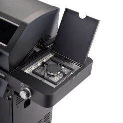 Rösle Gasgrill Videro G4-S Vario+ Nero Schwarz - Modell 2023 - X-DEAL Inkl. Abdeckhaube -Party-Bbq Roesle Videro G4 S Vario NERO matt schwarz Seitenkocher 5