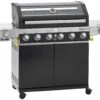 Rösle Gasgrill Videro G6-S VARIO+ Schwarz - Modell 2023 - X-DEAL Inkl. Abdeckhaube, Grillplatte Und Drehspieß