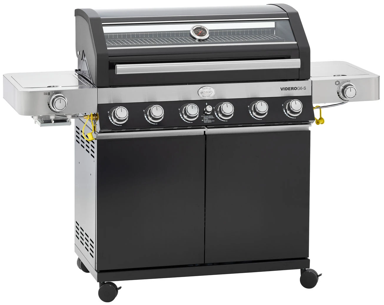 Rösle Gasgrill Videro G6-S VARIO+ Schwarz - Modell 2023 - SMART Deal Inkl. Grillfürst Grill Control + Abdeckhaube Und Grillplatte 1 Rösle Gasgrill Videro G6-S VARIO+ Schwarz - Modell 2023 - SMART Deal Inkl. Grillfürst Grill Control + Abdeckhaube Und Grillplatte
