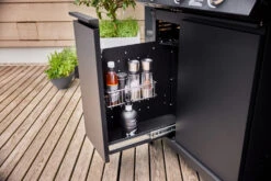 Rösle Gasgrill Videro Pro G3-S Vario+ Mattschwarz - Modell 2023 -Party-Bbq Roesle Videro Pro G3 S Detail Unterschrank