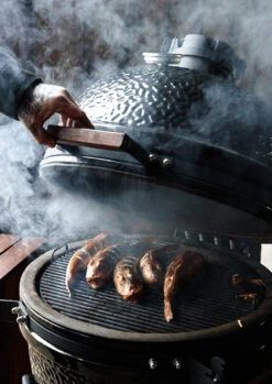 The Bastard Keramikgrill Classic Large - Complete - Schwarz Glänzend - Modell 2023 -Party-Bbq The Bastard Classic Large Keramikgrill Complete