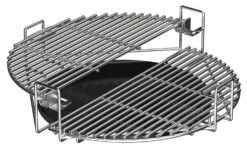 The Bastard Keramikgrill VX Large - Solo - Schwarz Matt - Modell 2023 18 The Bastard Keramikgrill VX Large - Solo - Schwarz Matt - Modell 2023 -Party-Bbq The Bastard Multilevel Cooking System Large Setter Hitzedeflektor