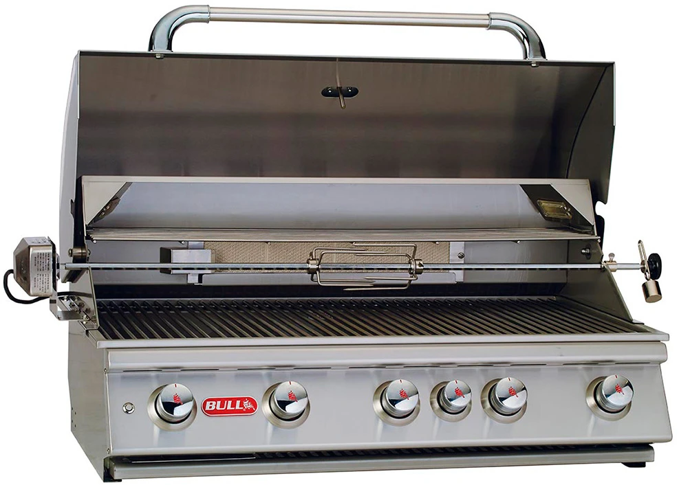 BULL Brahma Gasgrill - Einbaugrill Mit Backburner Und Rotisserie 1 BULL Brahma Gasgrill - Einbaugrill Mit Backburner Und Rotisserie