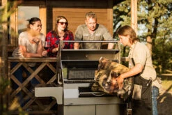 Napoleon Charcoal Professional Edelstahl Holzkohlegrill PRO605CSS -Party-Bbq napoleon pro605 kohle einfuellen pro605css