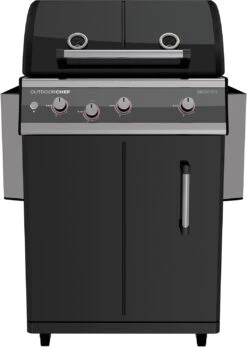 Outdoorchef Dualchef 325 G Gasgrill Mit Seitenkocher + BLAZING ZONE Infrarotbrenner + DGS Gusseisen Grillrost 2 Stk. + DGS Gemüse Grillrost 2 Stk. -Party-Bbq outdoorchef dualchef 325 g abgeklappt 18 700 0 1