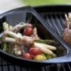 Outdoorchef Gourmet Halbmond Kochset / Grillschalen Porzellanemailliert / 2 Teilig